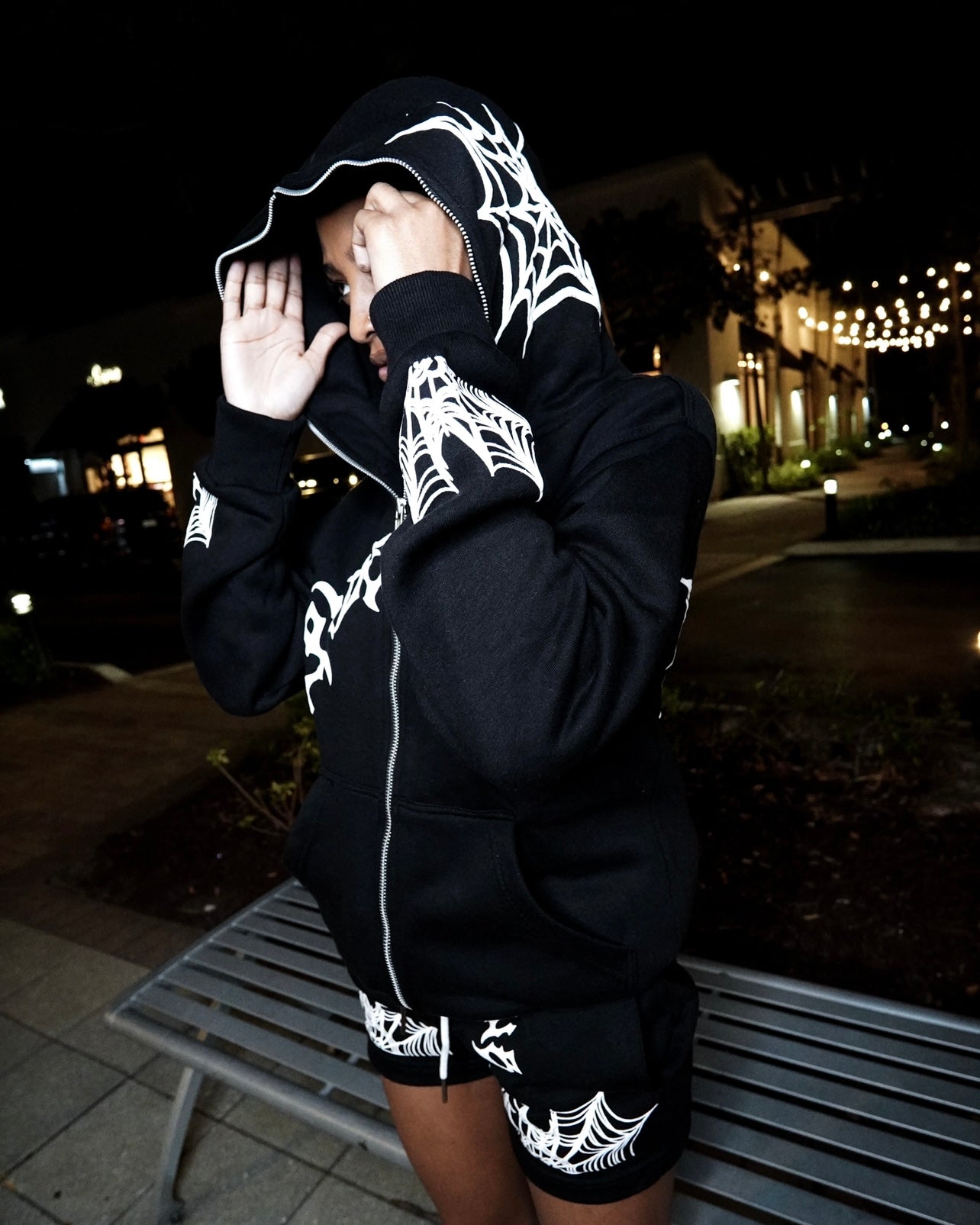トップス Simply complicated 23ss hoodie black Simply complicated hoodie black フーディー