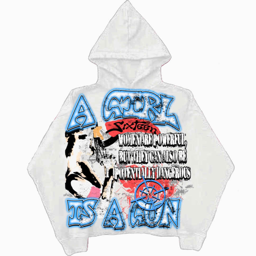 AGIAG WHITE HOODIE