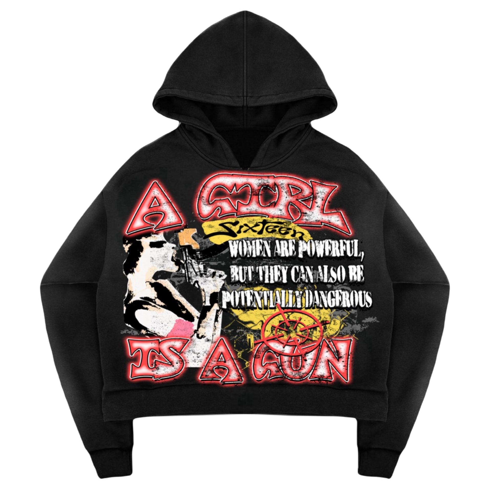 AGIAG BLACK HOODIE