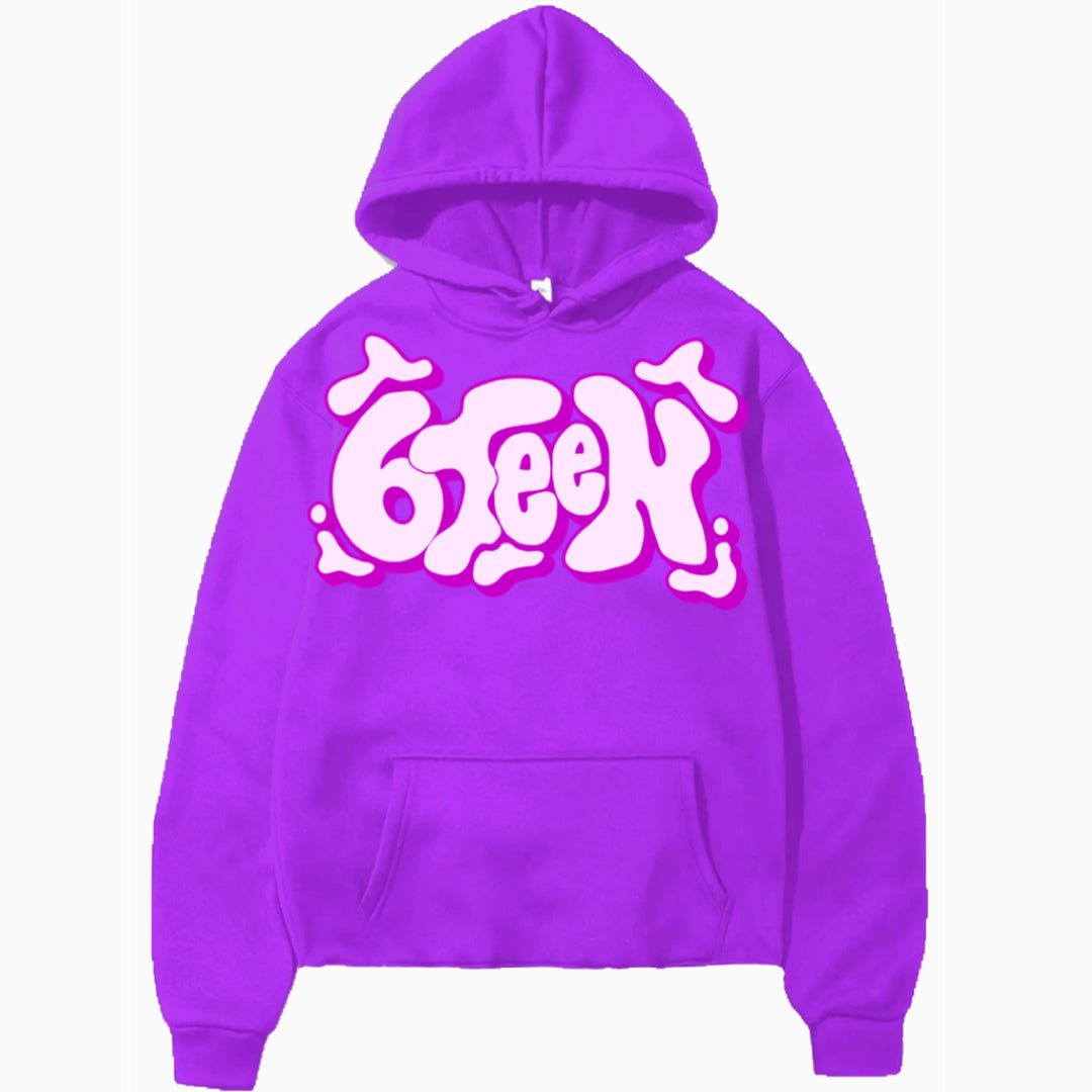 PURPLE 6TEEN HOODIE