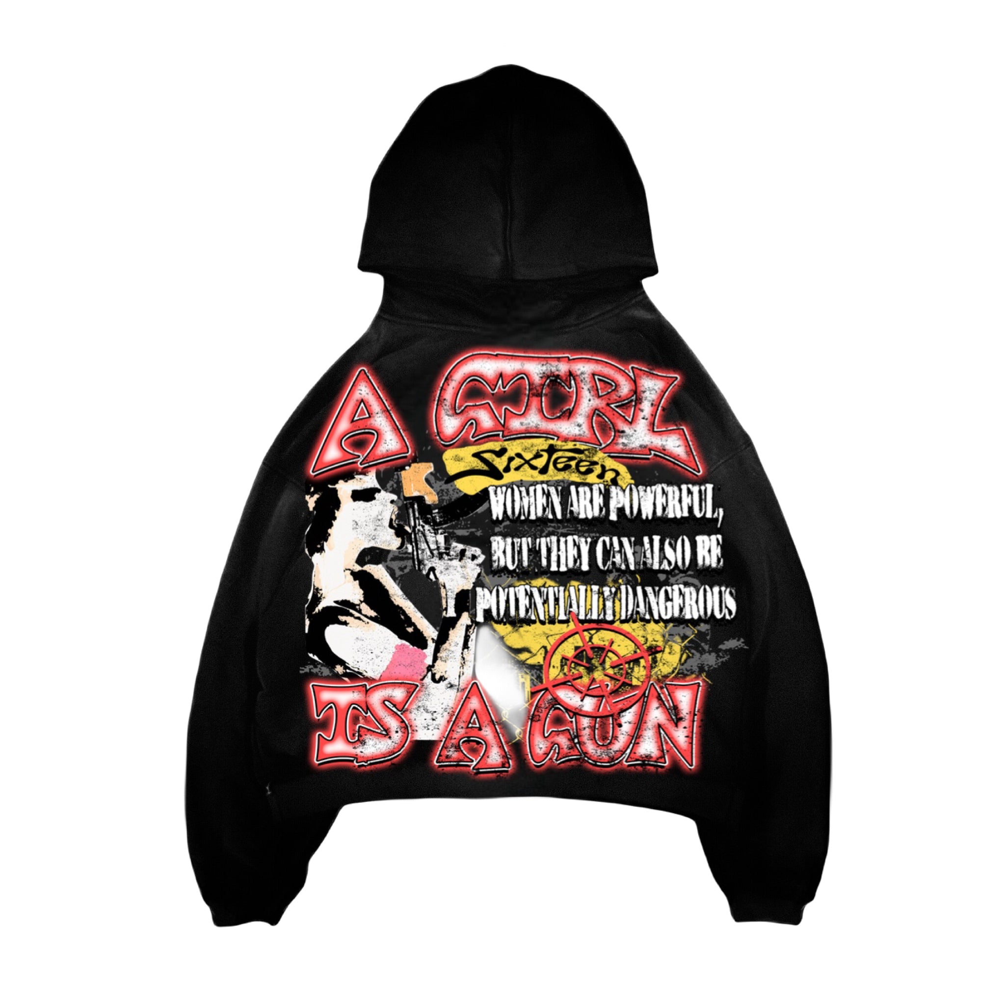AGIAG BLACK HOODIE