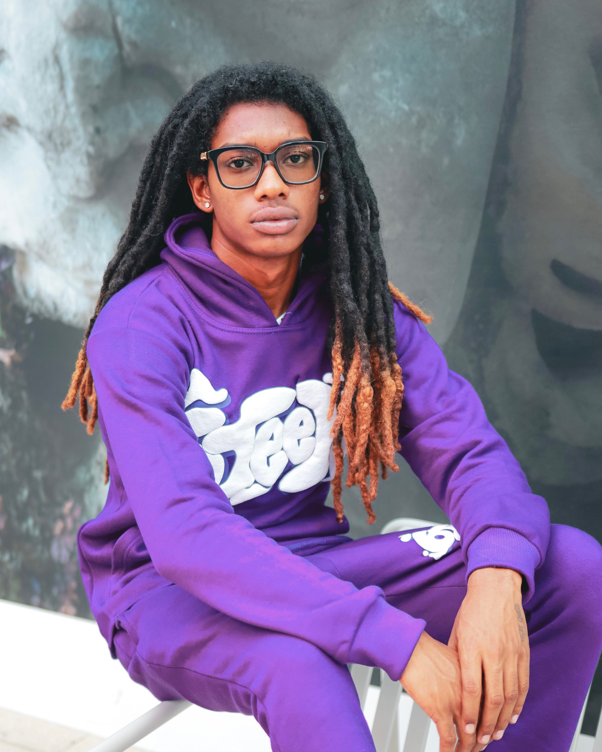 PURPLE 6TEEN HOODIE